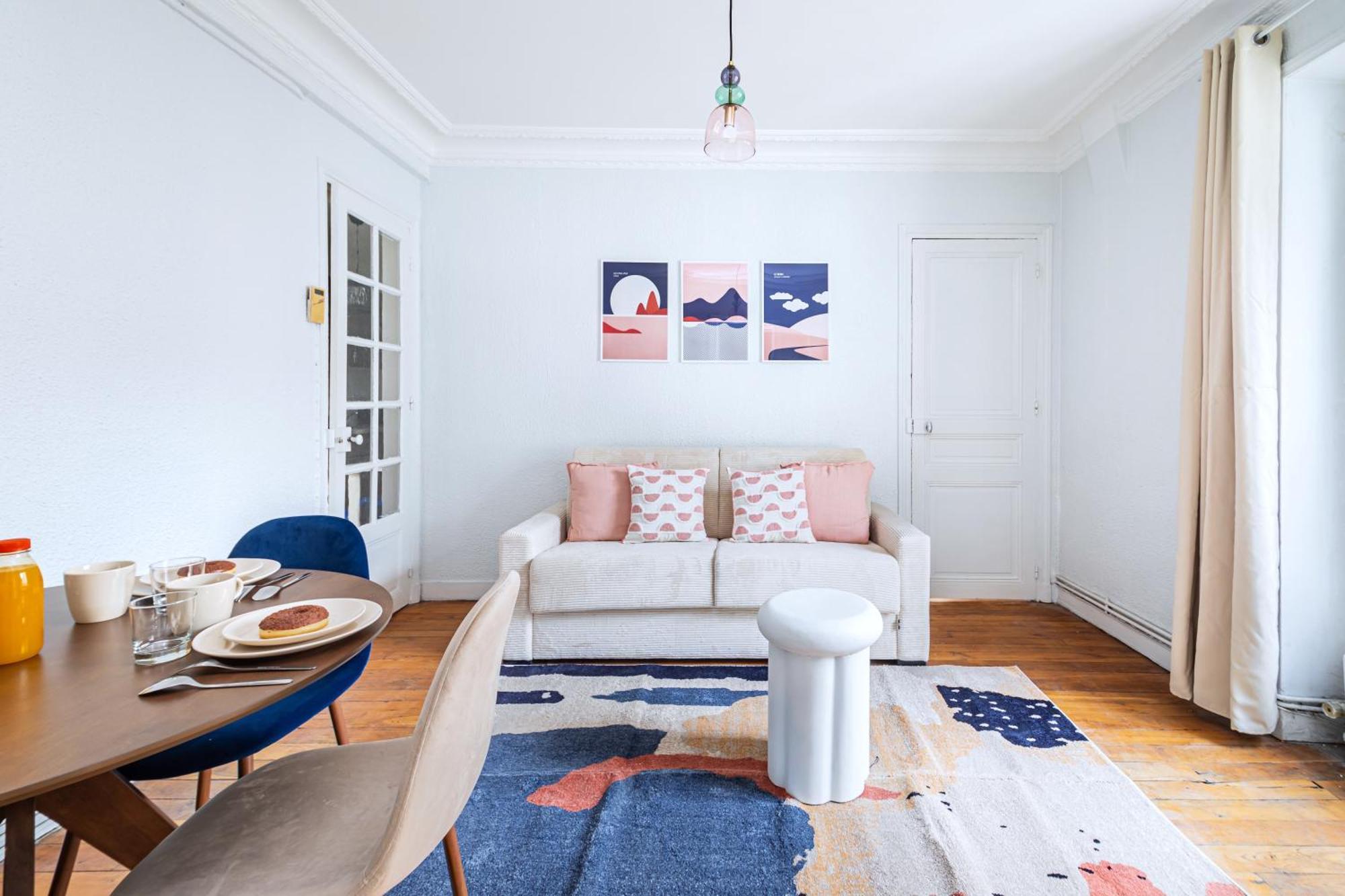 Blue And Pink Flat Next Montparnasse Appartement *